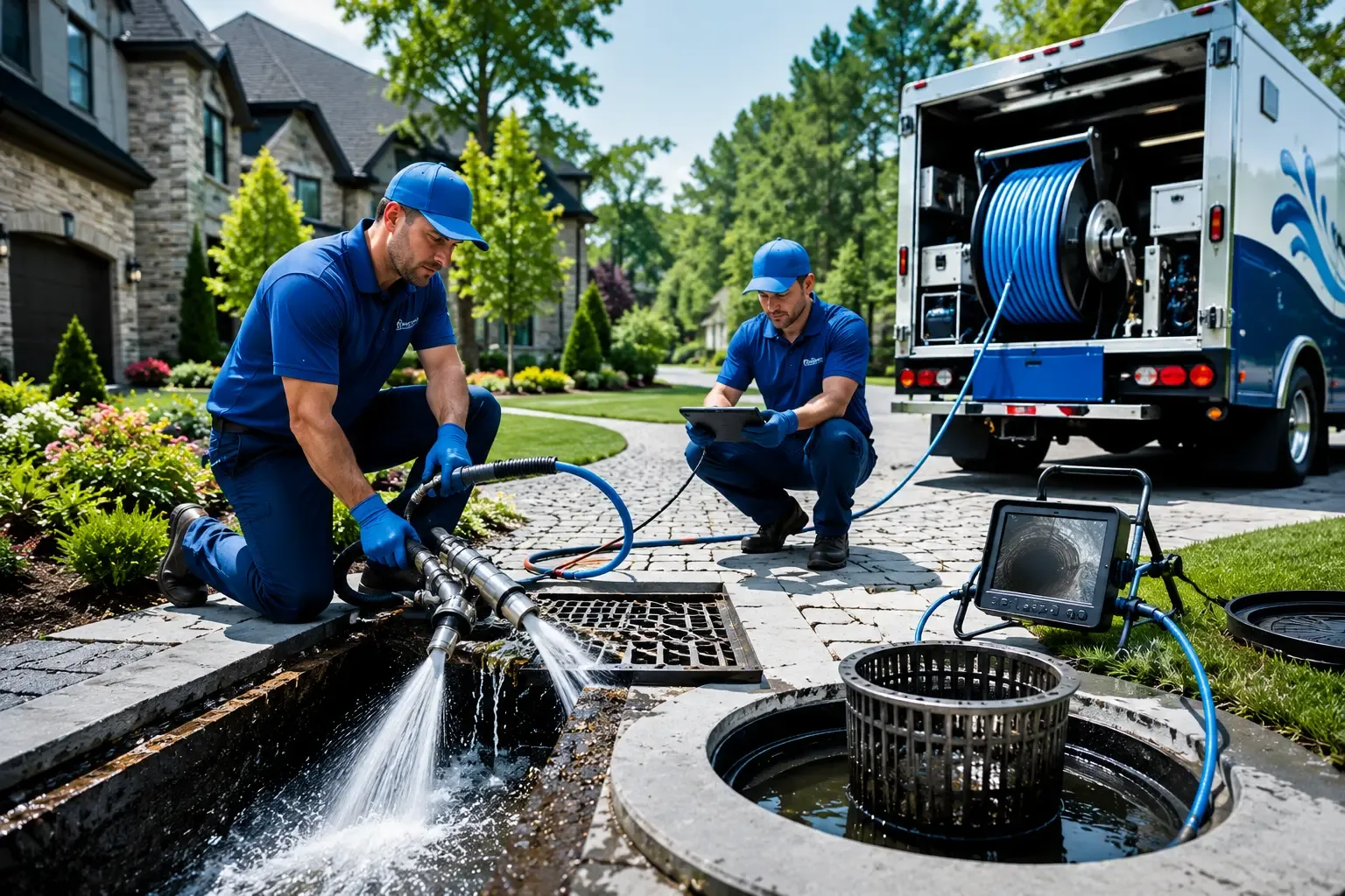 Local outdoor drain cleaning professionals in Morrisonville, WI