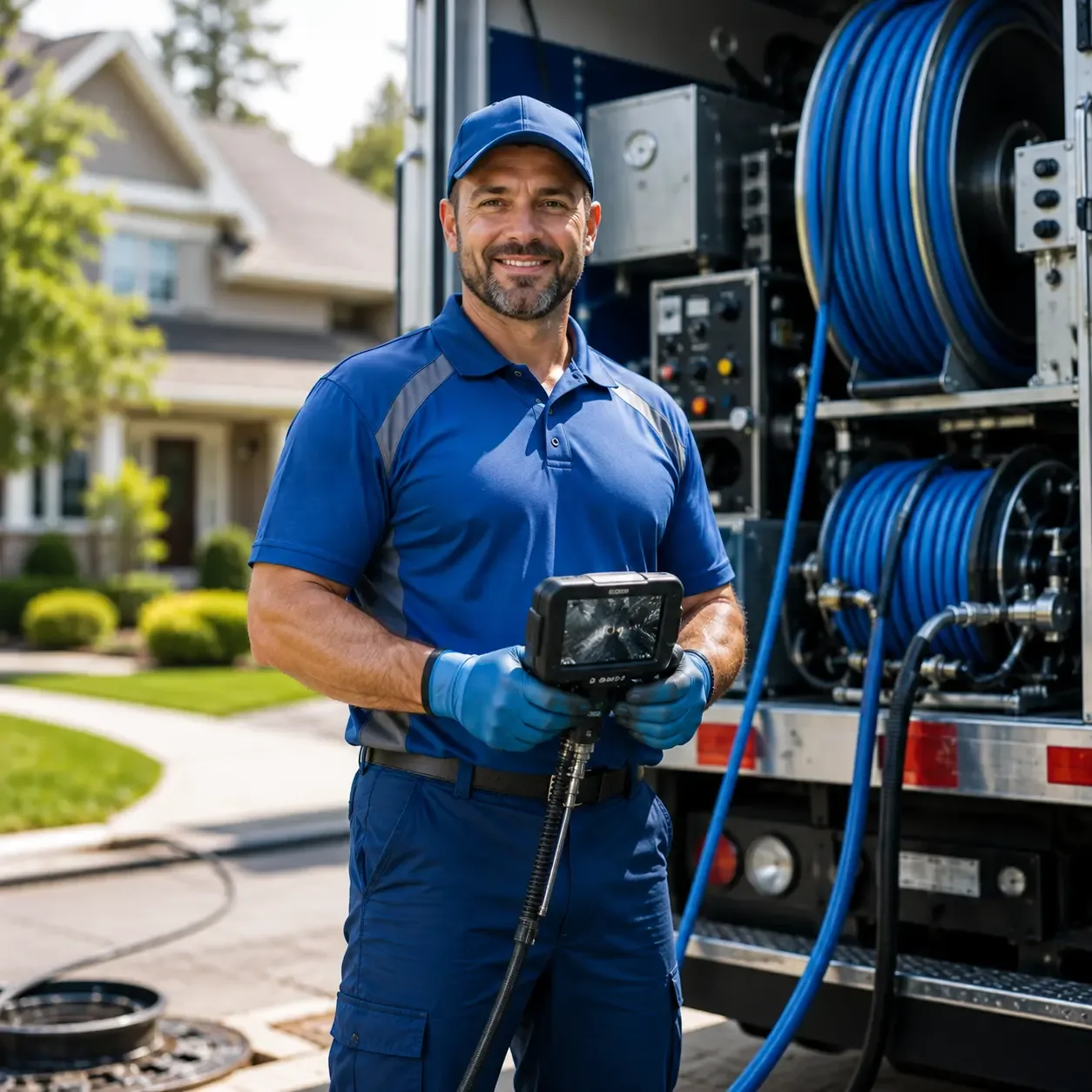 Local outdoor drain cleaning specialists in Morrisonville, WI